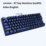 Metoo  Edition Mechanical Keyboard 87 keys Blue Switch