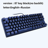 Metoo  Edition Mechanical Keyboard 87 keys Blue Switch