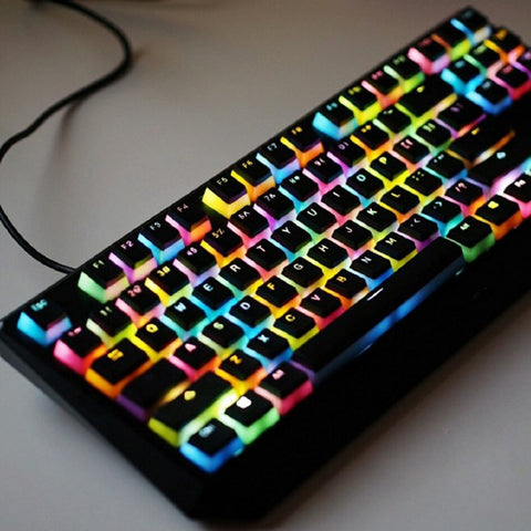 Backlit Mechanical Keyboard Translucent Keycap